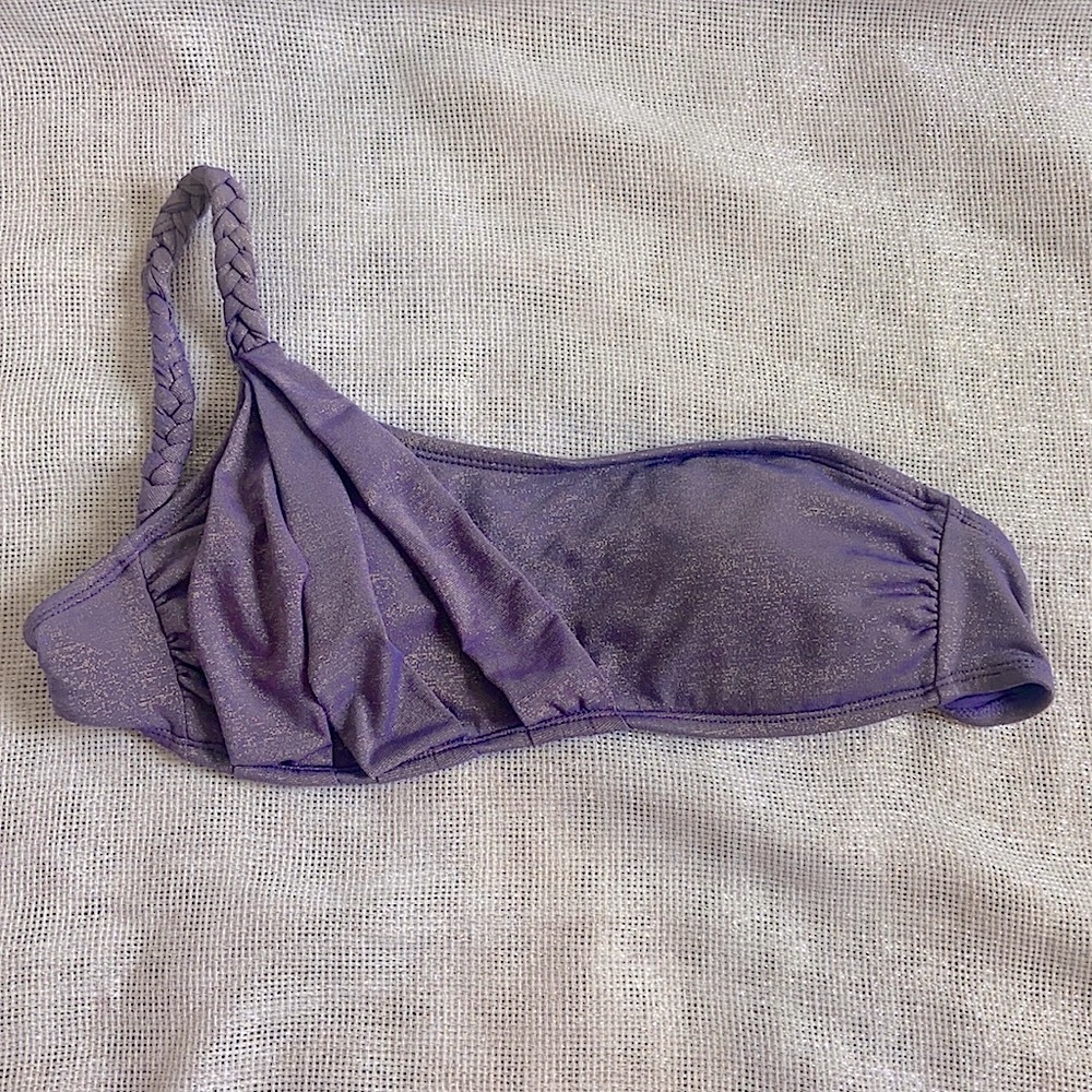 Purple Bathing Suit Top